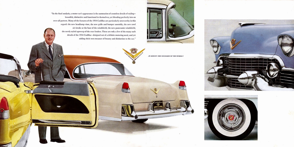 1954 Cadillac Portfolio Page 1